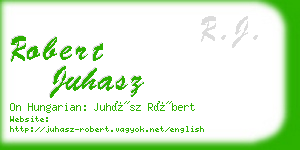 robert juhasz business card